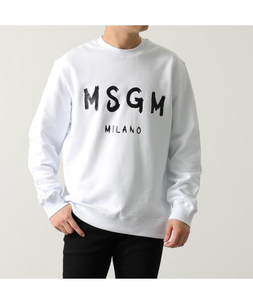 MSGM トレーナー MM513 スウェット ペイントロゴ