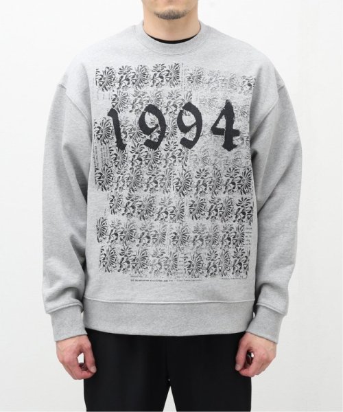 【TEXTILE PAINT】クルーネック スウェット amane murakami