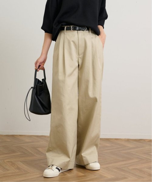 CHINOワイドパンツ FRAMeWORK 着用サイズ