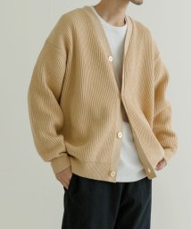 URBAN RESEARCH(アーバンリサーチ)/URBAN RESEARCH iD　ルーズフィットカーディガン/BEIGE