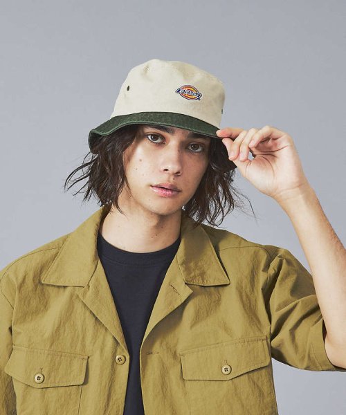 ABAHOUSE(ABAHOUSE)/【DICKIES/ディッキーズ】TWO TONE BUCKET/2トーンバケット/ベージュ