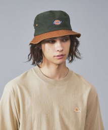 ABAHOUSE(ABAHOUSE)/【DICKIES/ディッキーズ】TWO TONE BUCKET/2トーンバケット/モスグリーン