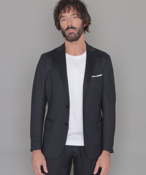【FLEX JERSEY】ハイゲージジャカードセットアップジャケット JERSEY