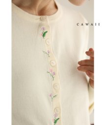 CAWAII/春を告げる可憐な野花刺繍カーディガン/505851930