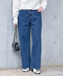 B.C STOCK(ベーセーストック)/《追加》ミドルローライズリニアフレア5ポケット JEAN/ブルーA