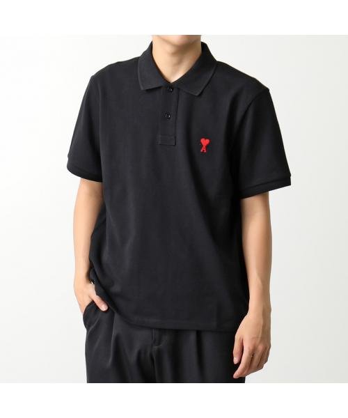 セール】ami paris ポロシャツ HPL001 760 半袖 コットン 鹿の子 