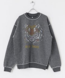 SENSE OF PLACE by URBAN RESEARCH(センスオブプレイス バイ アーバンリサーチ)/BE A TIGER tiger sweat/BLACK