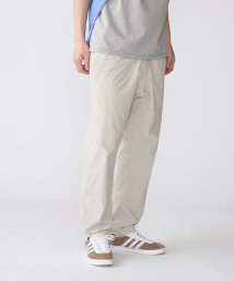 SHIPS MEN(シップス　メン)/【SHIPS別注】GRAMiCCi: 〈接触冷感・撥水・UVカット〉4WAYストレッチ マットナイロン テーパード NN パンツ/ライトグレー