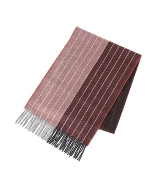 【数量限定】【HILLTOP】ピンストライプマフラー HILLTOP