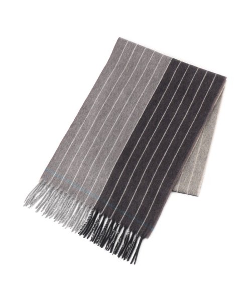 【数量限定】【HILLTOP】ピンストライプマフラー HILLTOP