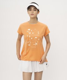 le coq sportif (ルコックスポルティフ)/【汗染み軽減】プラクティスシャツ/オレンジ