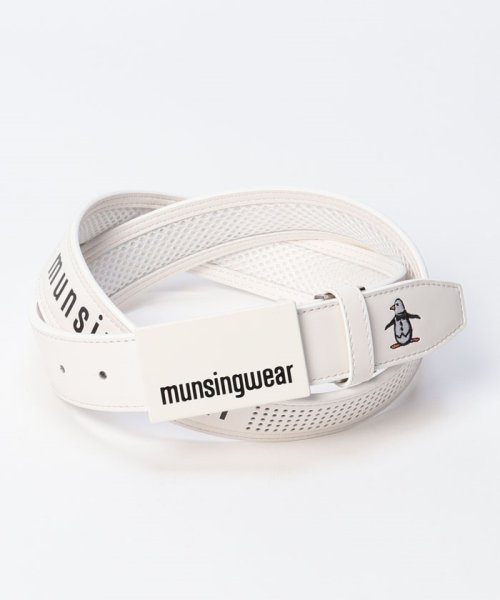 Munsingwear(マンシングウェア)/【ENVOY】ロインコントロール　通気ベルト/ホワイト