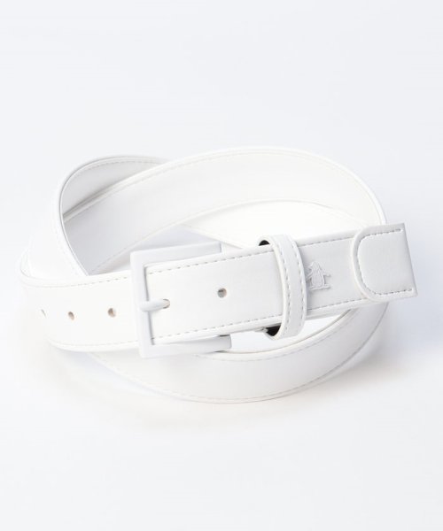 Munsingwear(マンシングウェア)/耐久性ベルト/ホワイト