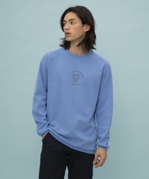 le coq sportif (ルコックスポルティフ)/【UV CUT】ワッフル 長袖Tシャツ（ヘランカ/エールフォルム）/ブルー