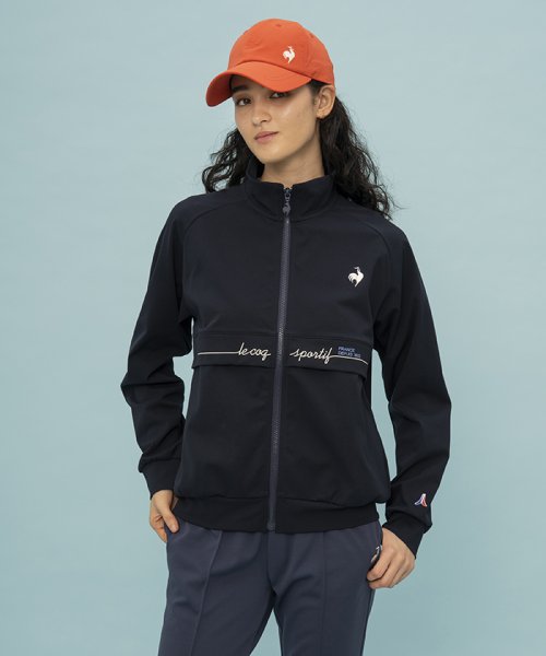 le coq sportif (ルコックスポルティフ)/ヘランカジャージ スタンドジャケット/ネイビー