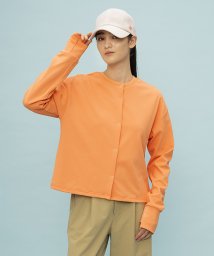 le coq sportif (ルコックスポルティフ)/【クーリング】ヘランカサンスクリーン 2WAYシャツジャケット（水陸両用）/オレンジ