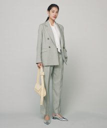 BEAUTY&YOUTH UNITED ARROWS(ビューティーアンドユース　ユナイテッドアローズ)/リネンライク タックテーパード パンツ/NATURAL