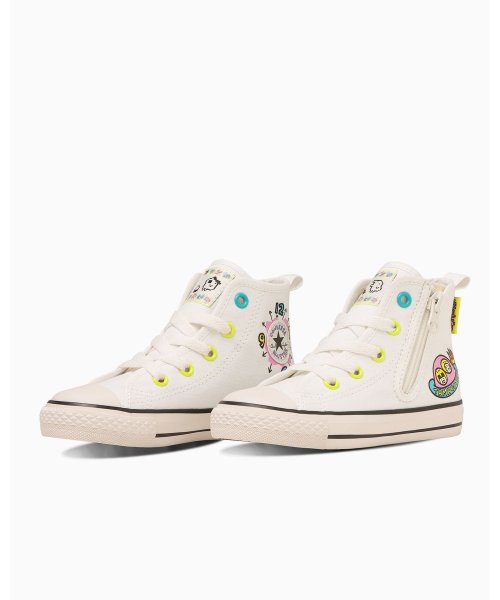 CONVERSE CHILDREN(コンバース チルドレン)/CHILD ALL STAR N TAMAGOTCHI Z HI/チャイルド　オールスター　Ｎ　タマゴッチ　Z　ＨＩ/ホワイト