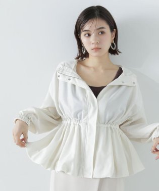 NATURAL BEAUTY BASIC/ペプラムバルーンブルゾン　24SS/505847355