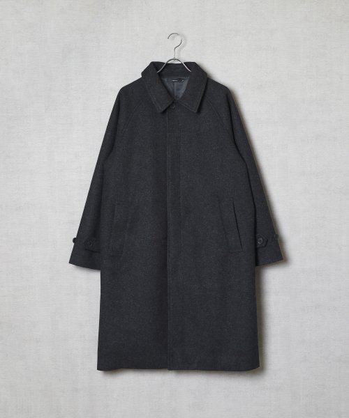 【Un】【CFN2322J】【it】【cuffne(カフネ)】メルトンラグランスリーブロングステンカラーコート 人気・おすすめ｜安定人気・収納便利におすすめ 期間限定割引 配送追跡可 在庫残りわずか