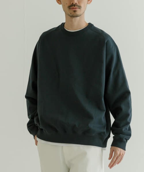 URBAN RESEARCH(アーバンリサーチ)/NEW STANDARD CREW－NECK SWEAT/D/GREEN