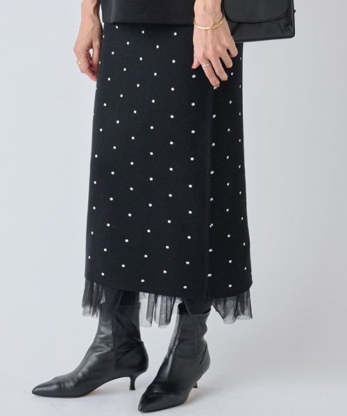 《着回しも出来る》チュチュニットスカート 中性洗剤使用 蛍光増白剤禁止