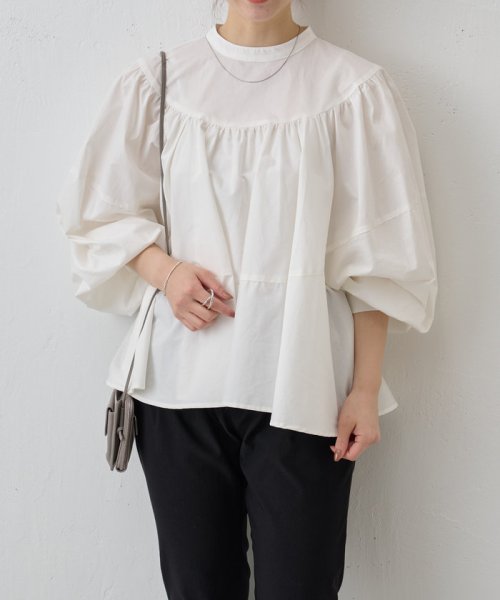 《LIVETART》マルヨークブラウス LIVETART 着用時