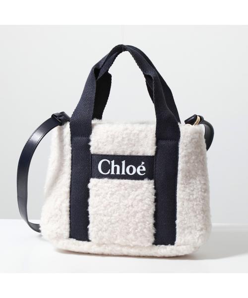 セール】Chloe Kids ショルダーバッグ C10323 ボア ロゴ (505855726