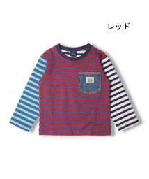 Crescent/【子供服】 crescent (クレセント) ボーダー長袖Ｔシャツ・ロンT 80cm～130cm N12800/505855766