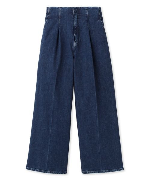 ハイウエストワイドデニムパンツ 予めご了承ください