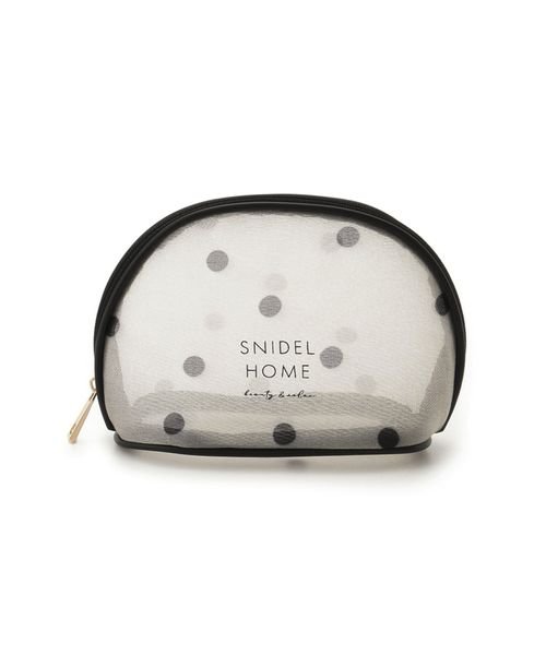 SNIDEL HOME(SNIDEL HOME)/バリエプリントメッシュポーチ/DOT