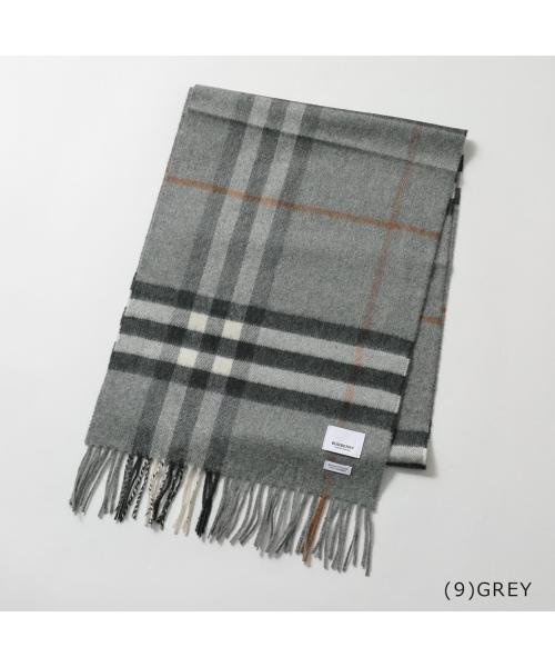 BURBERRY(バーバリー)/BURBERRY マフラー GIANT CHECK CASHMERE SCARF カシミヤ /グレー系2