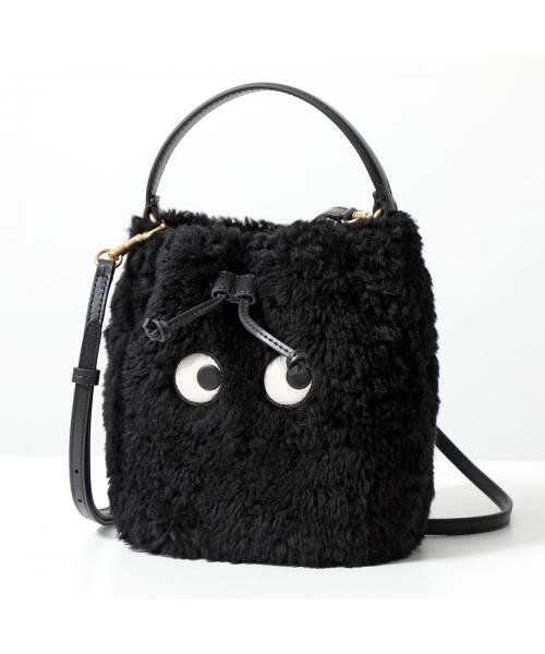 ANYA HINDMARCH ショルダーバッグ Drawstring Cross Body Eyes ANYA HINDMARCH ショルダーバッグ Drawstring Cross Body Eyes