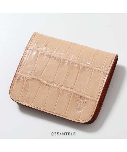 Felisi クロコダイル型押しレザー コインケース
