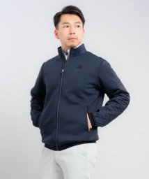 LANVIN SPORT(ランバン スポール)/ハイブリッド中わたブルゾン【蓄熱保温】/ネイビー