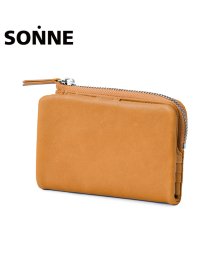 SONNE(ゾンネ)/ゾンネ ソフテン 二つ折り財布 ミドル財布 ミドルウォレット 本革 メンズ ブランド SONNE SOFTEN SOFT002/キャメル