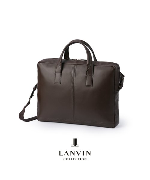 LANVIN COLLECTION(ランバン コレクション)/ランバンコレクション ビジネスバッグ ブリーフケース メンズ ブランド レザー 本革 撥水 日本製 A4 2WAY LANVIN COLLECTION 2865/その他