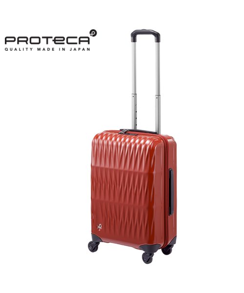 ProtecA(プロテカ)/エース スーツケース プロテカ 機内持ち込み Sサイズ SS 37L 静音 軽量 日本製 ACE PROTeCA 02381 キャリーケース キャリーバッグ/レッド
