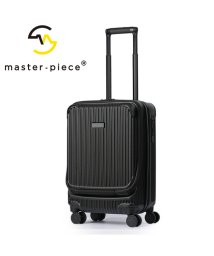 master piece/マスターピース スーツケース 機内持ち込み Sサイズ 34L 軽量 小型 フロントオープン 静音キャスター ストッパー master－piece 505002/505857272