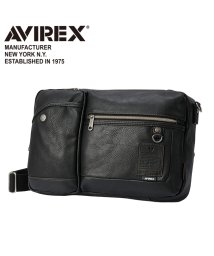 AVIREX(AVIREX)/アヴィレックス ボディバッグ ショルダーバッグ ワンショルダーバッグ メンズ ブランド 斜めがけ 大容量 2WAY AVIREX AX5004/ブラック