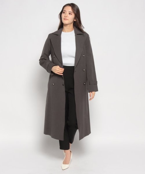 レーヨンコットンツイル トレンチコート 