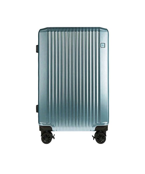 SaxoLine(サクソライン)/保証付 サクソライン スーツケース Mサイズ SaxoLine 軽量 50L 1～3泊 TSA 預け入れサイズ ストッパー付スプリングキャスター 08454/ミント