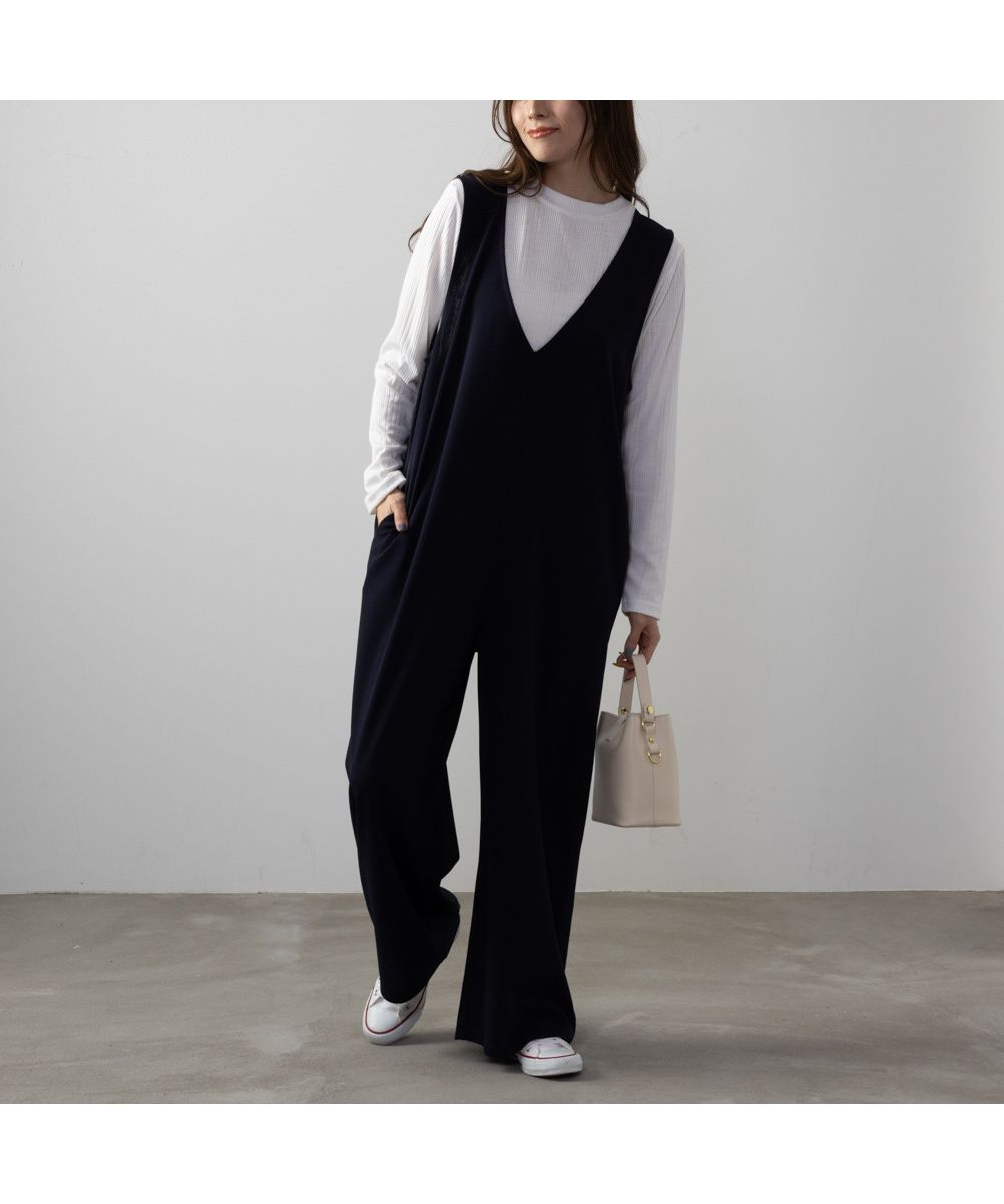 スナップオン半袖ツナギ ネイビーLサイズ(適応身長167〜172cm Snap-on