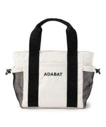adabat(アダバット)/ロゴデザイン カートバッグ/ホワイト（001）