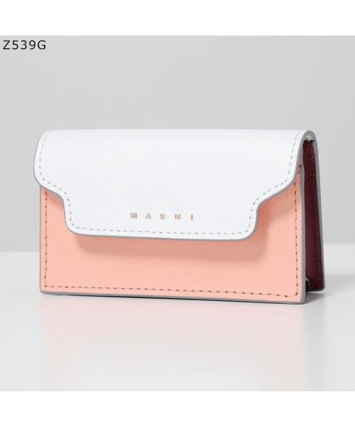 MARNI カードケース PFMOT05U21 LV520 サフィアーノレザー MARNI カードケース PFMOT05U21 LV520