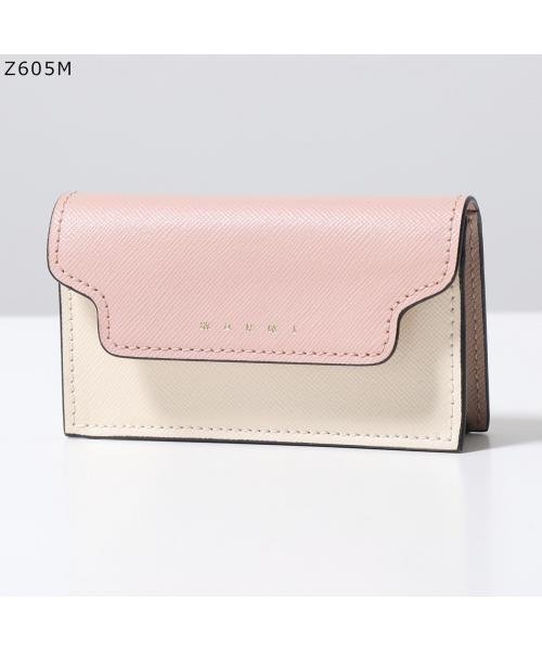 MARNI カードケース PFMOT05U21 LV520 サフィアーノレザー MARNI カードケース PFMOT05U21 LV520