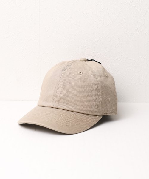 ar/mg(エーアールエムジー)/【W】【it】【K01】【newhattan】Baseball Low Cap twill kids/カーキ