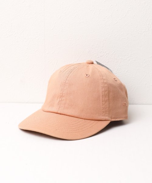 ar/mg(エーアールエムジー)/【W】【it】【K01】【newhattan】Baseball Low Cap twill kids/ブラウン