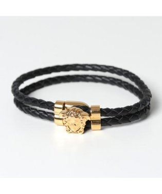 VERSACE/VERSACE ブレスレット DG05579 メドゥーサ レザー 2連/505857956