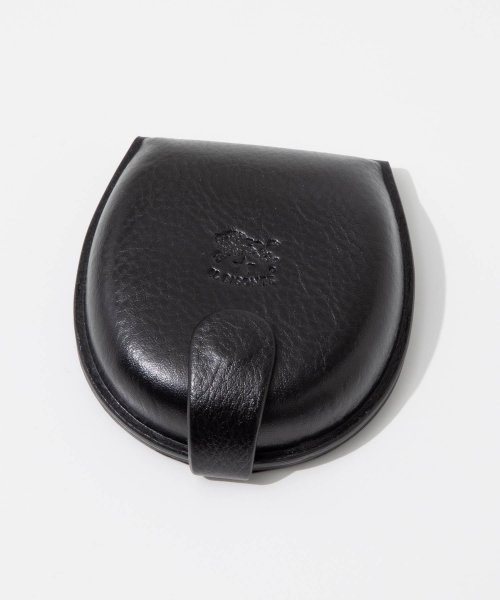 IL BISONTE(イルビゾンテ)/イル ビゾンテ IL BISONTE SCP013 PV0005 小銭入れ Coin Purse Classic メンズ レディース 財布 コインケース ビジネ/ブラック